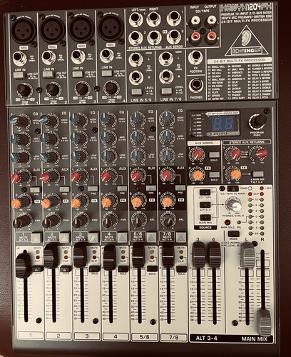 Behringer xenyx 1204fx mixer - 1204fx,