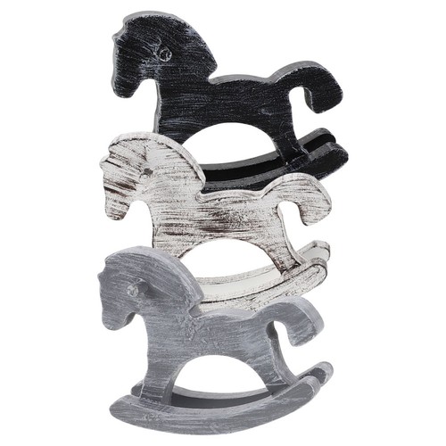 Statuine cavallo dondolo in - a,
