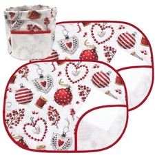 Set cucina Natalizio Cuori di