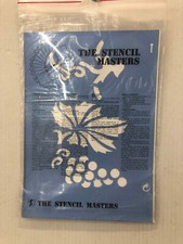 STENCIL PITTURA DECORAZIONE PARETI E LEGNO UVA DA CM 23X12