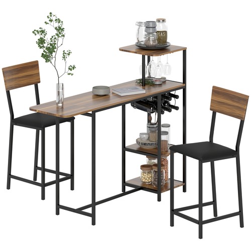 Homcom set bancone - homcom, bar