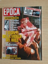 EPOCA 1993 MADONNA da Pippo BAUDO, FELLINI, GABIBBO