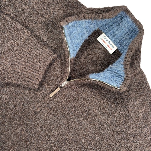 Maglione gran sasso quarto zip - gran,