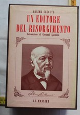 Ceccuti Spadolini - Un editore del Risorgimento Autunno del Risorgimento - Co...