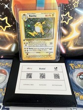 Carta Pokémon Raichu Holo 1