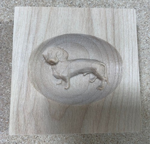 Bassotto incisione legno
