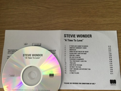 Promotional album stevie - promotional,