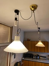 Lampadario Bianco In Vetro, Da