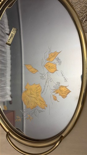 Vassoio vintage ovale elegant - ovale,