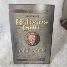 Baldur's Gate PC Game Manual +