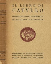 Il libro di Catullo. . Catullo. 1933. .