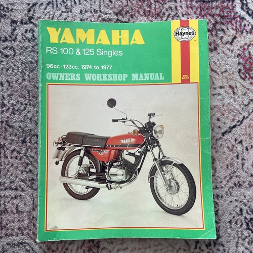 Manuale haynes yamaha - yamaha, rs100