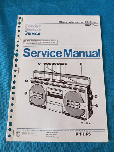 D8130 d8132 stereo radio - d8132,