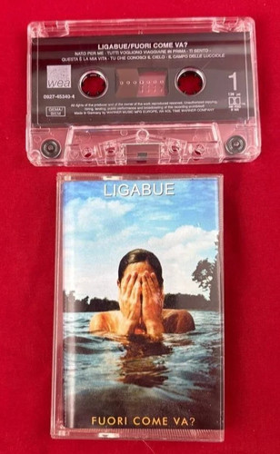 Luciano ligabue fuori come - mc,