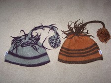 Two Funky Felted Wool Unisex