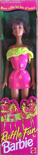 Barbie mattel ruffle fun - barbie,