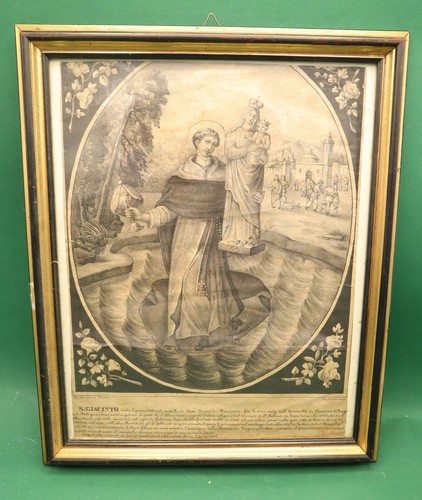 Stampa giacinto inquadrato - stampa,