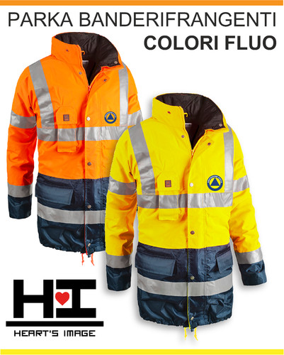 Parka fluo soccorso - parka, emergenza