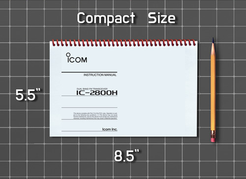 Icom 2800h manuale - icom, ic-2800h