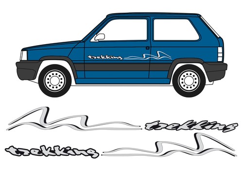 Kit adesivi fiat panda - adesivi,