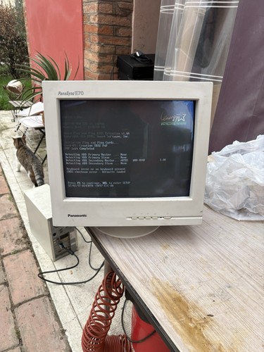 Monitor vintage retro - pc,