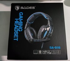 Cuffie SADES Gaming Headset - Modello SA-816 - 3.5mm- Microfono ad asta