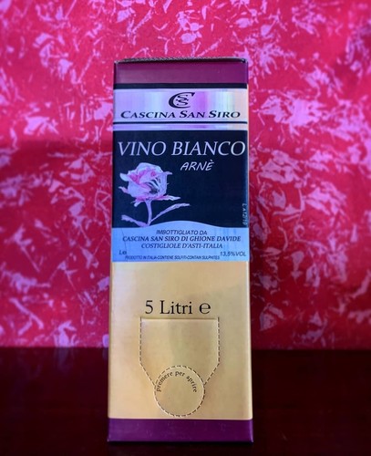 Bag box 5lt vino - 5lt, "vino