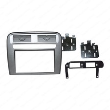 Mascherina Radio 2DIN Fiat Grande Punto Monitor Stereo Adattatore Plancia Grigio