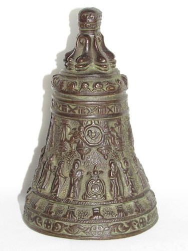 05e8 antico piede campana in - antico,