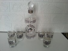 SET DECANTER + 6 BICCHIERI