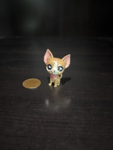 Minifigure cane collare rosa