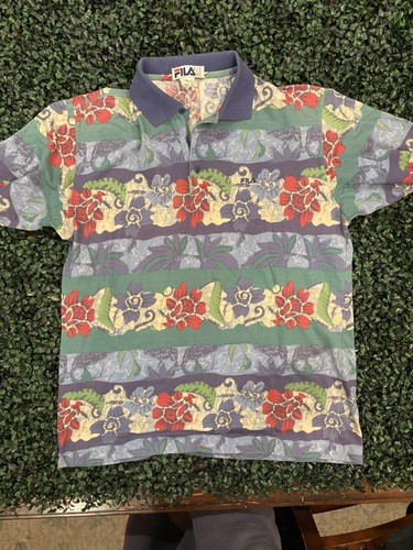 Polo vintage fila hawaiana - fila,