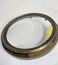 Oblò nautico di bronzo con vetro, originale fine ottocento  - Per porte - design