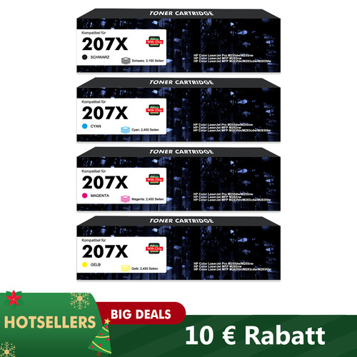 Kit toner per 207x - kit, hp
