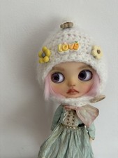 Cappello bambola Blythe fatto