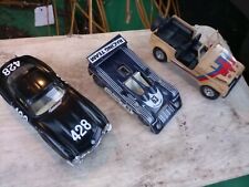 3 MODELLINI: Mercedes-Benz 300 SL 1954 Burago, Jeep CJ7, HOTWHEELS da corsa,auto