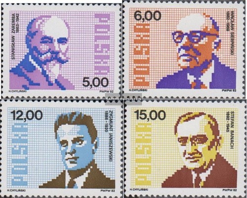 Polonia 2836 2839 mnh 1982 - polonia,