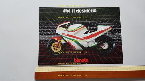 Bimota db1 1985 - bimota, depliant