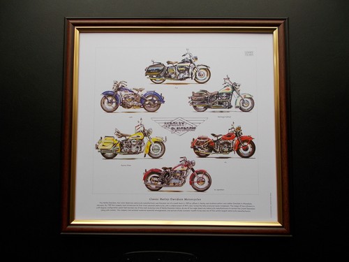 Classic harley davidson print - davidson,