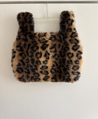 Borsa tote pelliccia sintetica