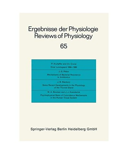 Ergebnisse der physiologie - ergebnisse,