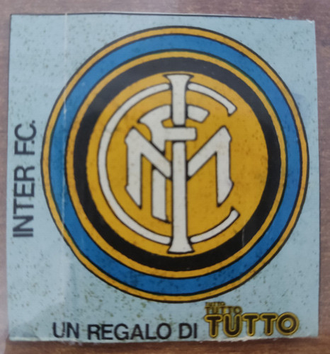 Figurina inter scudetto - inter,