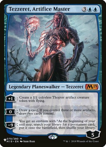 Mtg tezzeret artifice master - mtg,
