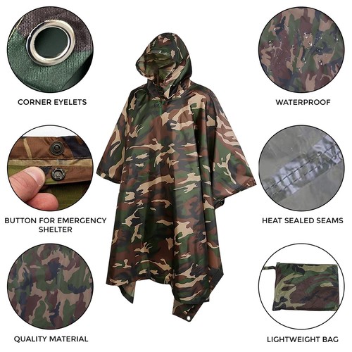 Poncho antipioggia bicicletta - poncho,