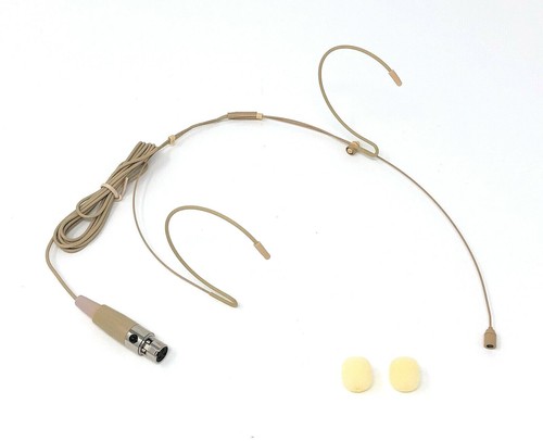 Beige headset microphone for - headset,