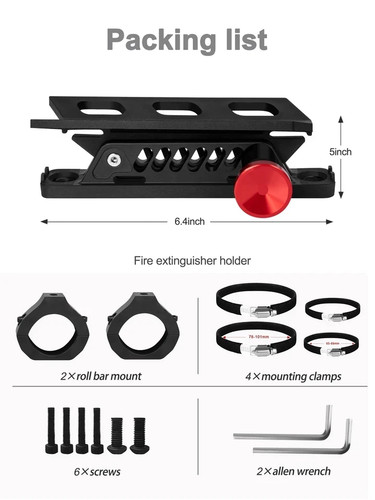 Kit montaggio estintore - kit, utv