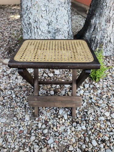 Sgabello pesca vintage - sgabello, da