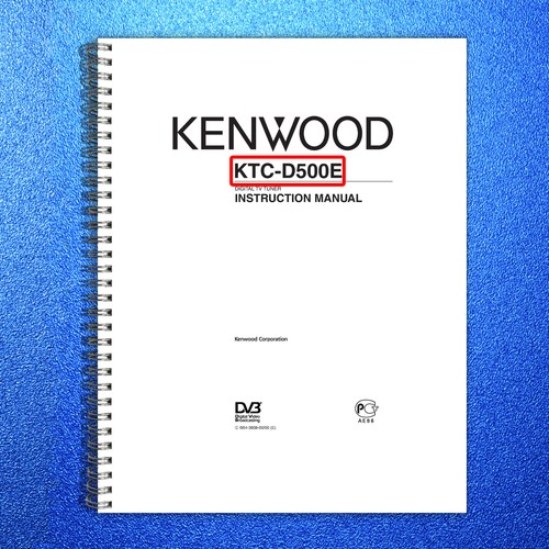 Kenwood ktc d500e digital - ktc-d500e, tv