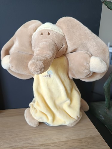 Doudou marionnette éléphant - doudou,