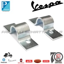 Coppia Staffe Piastrine Cavalletto Vespa Sprint Gl Gt Gtr Rally 200 121619210